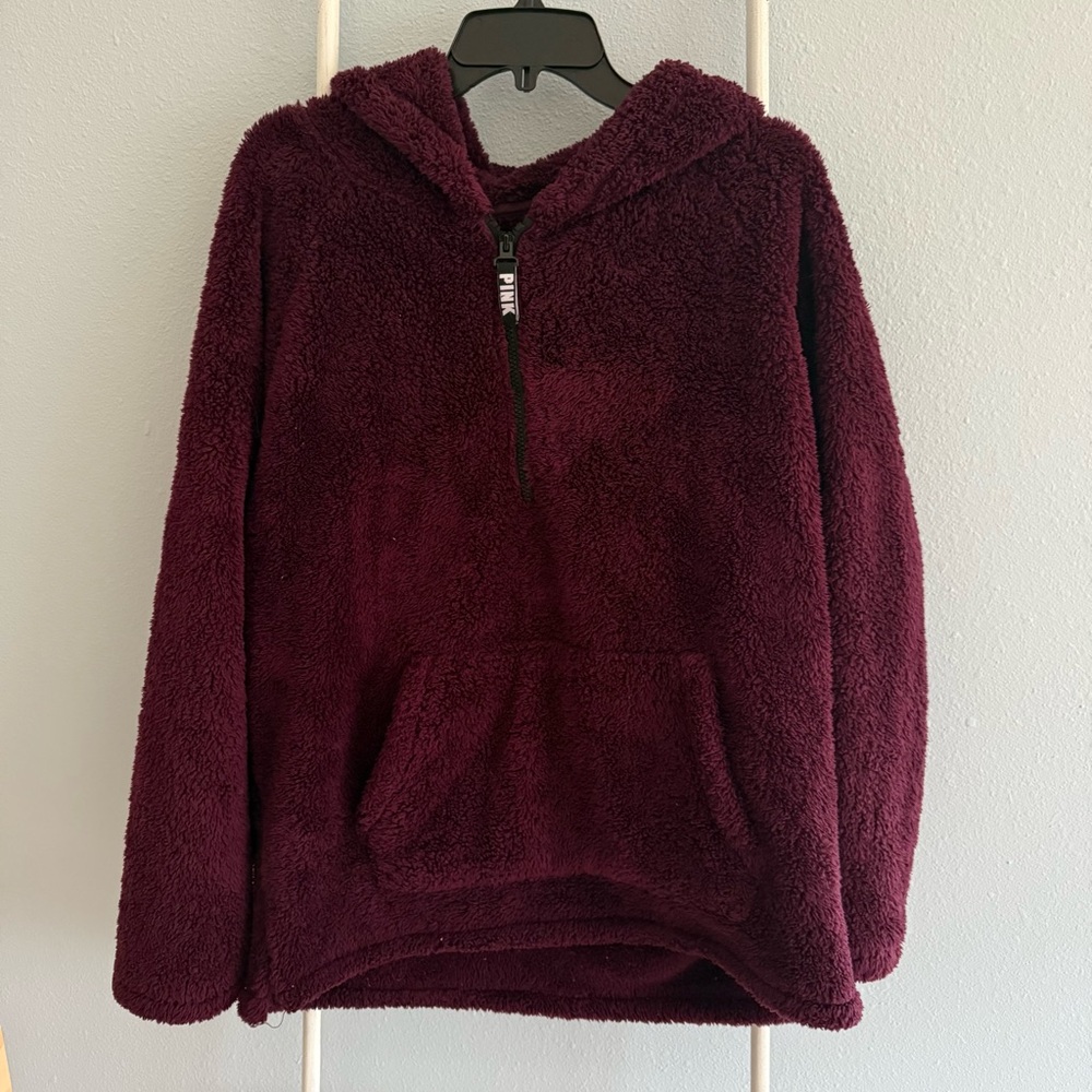 PINK Sherpa Hoodie